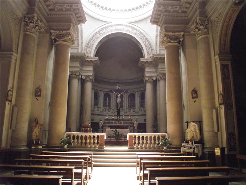 Church of Saint Tolomeo Central nave of the Church of Saint Tolomeo