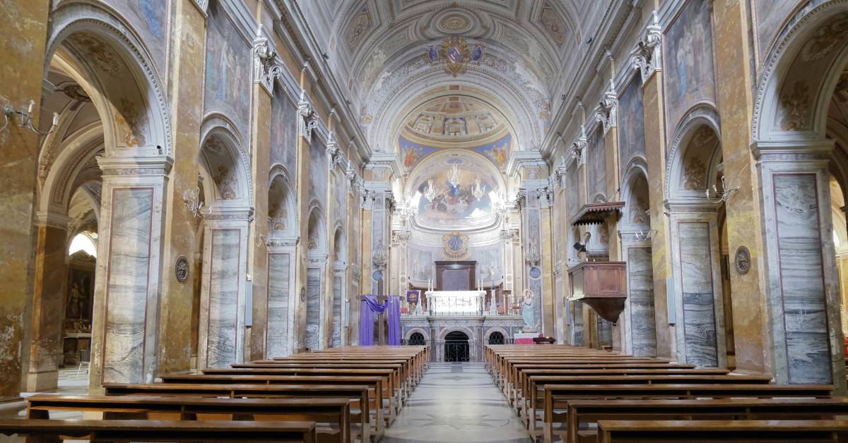The Cathedral Nepi Cathedral central nave